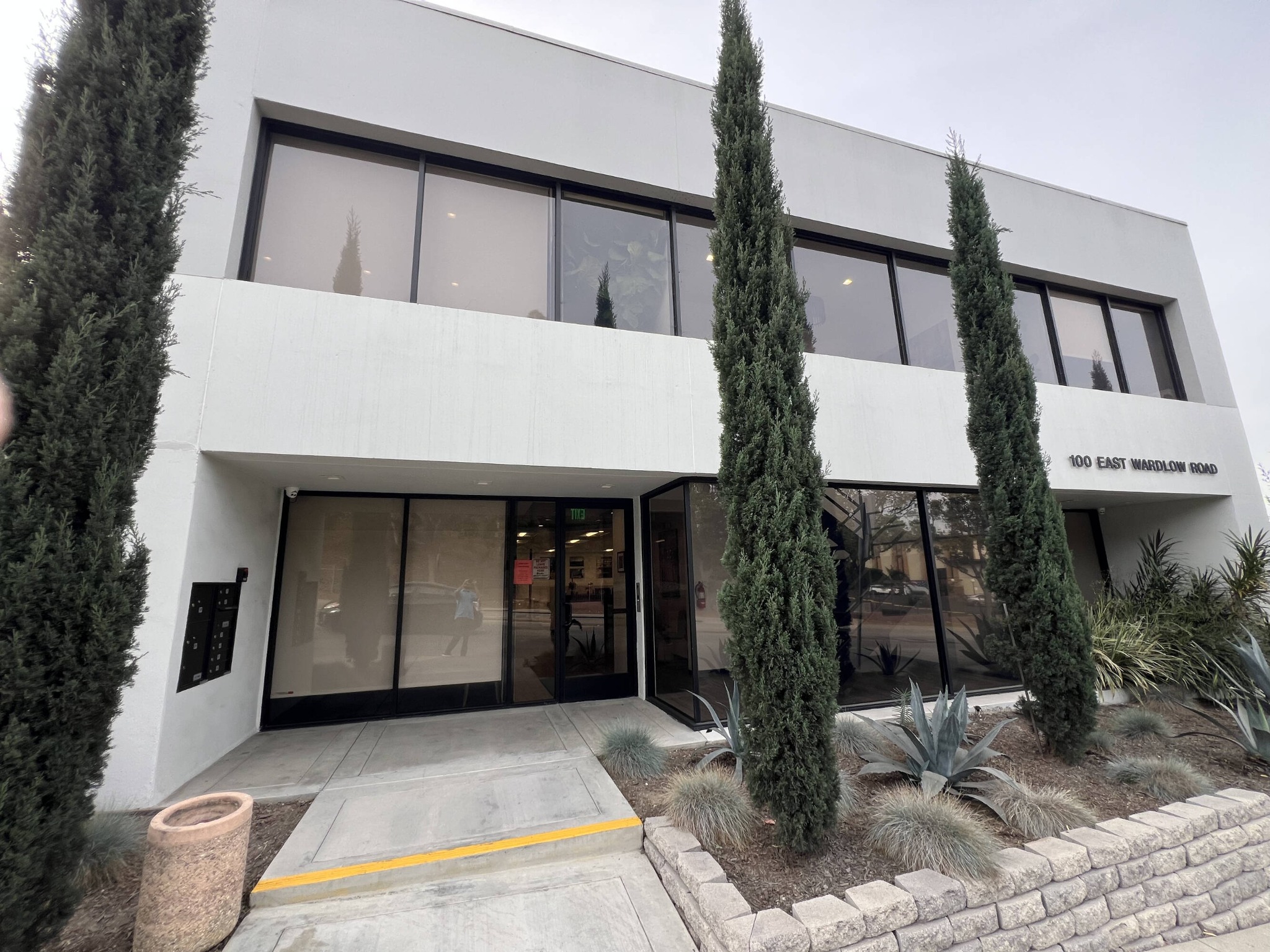 100 East Wardlow Road building exterior